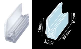 Supports Plaque D'immatriculation Sur Mesure - En Plastique, Fabrication Française, Pour Avant/arrière